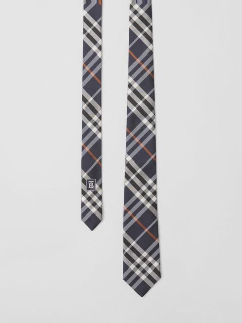 Burberry Classic Cut Vintage Check Silk Jacquard Tie