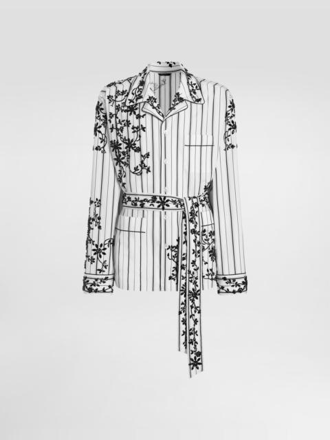 Dolce & Gabbana Vanity robe with embroidery