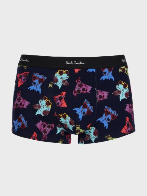 Paul Smith Organic Cotton 'Dog' Boxers