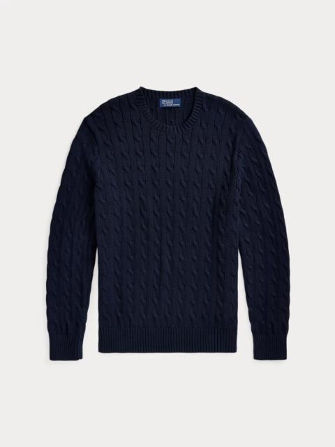 Polo Ralph Lauren Cable-Knit Cotton Crewneck Sweater