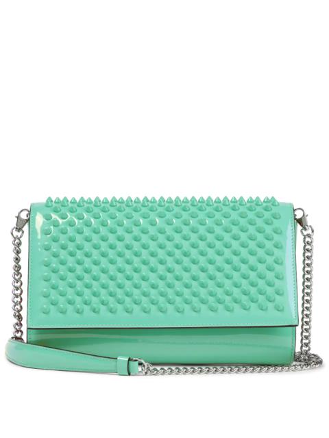 Christian Louboutin Paloma Small embellished leather clutch