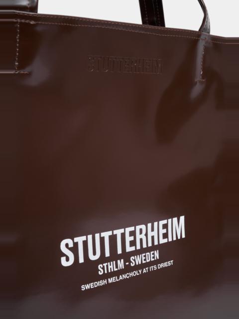 Stutterheim Stylist Opal Bag Dark Brown Opal