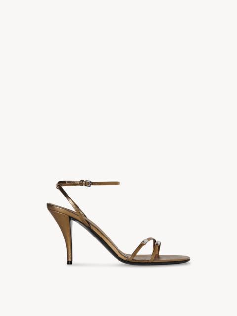The Row Cleo Bijoux Sandal in Leather