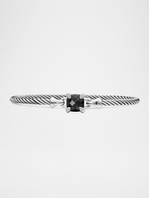 DAVID YURMAN Chatelaine Pave Prong Bracelet with Stone