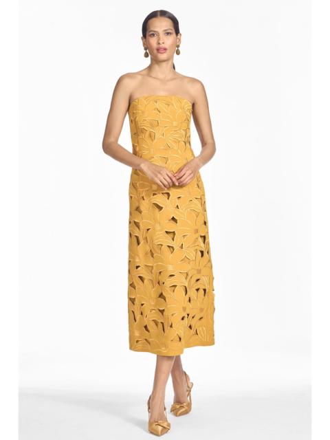 SACHIN & BABI PAMELA DRESS - SAFFRON