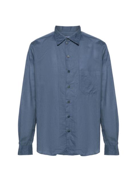 Yohji Yamamoto long-sleeves buttoned shirt