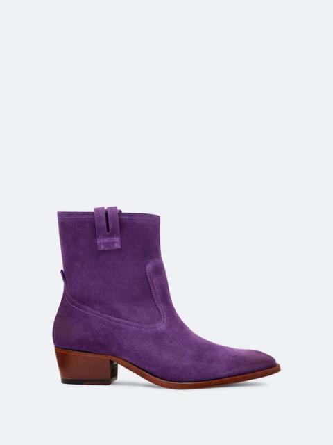 ALLSAINTS JURA SUEDE ZIP-UP DRESS BOOTS