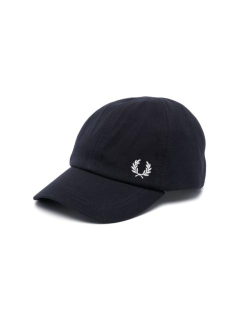 Fred Perry logo-embroidered cotton cap