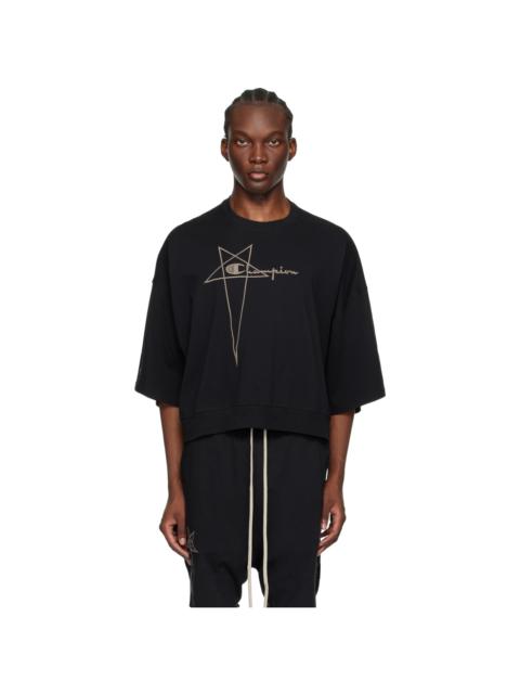 Black Champion Edition Tommy Cropped T-Shirt