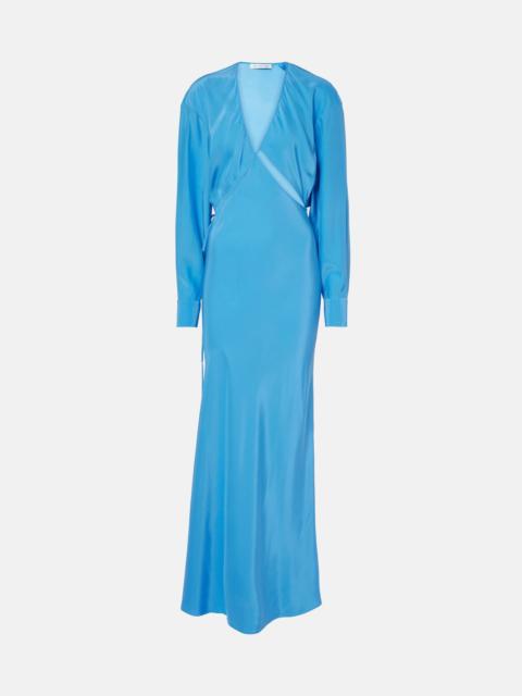 CHRISTOPHER ESBER cut-out silk dress