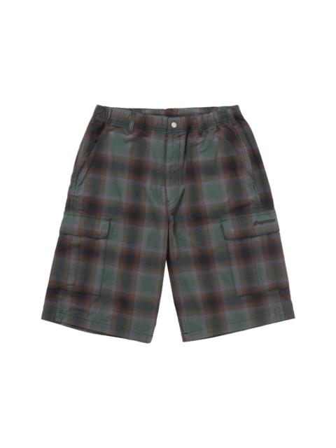 パンツ supreme Shadow Plaid Cargo Short \