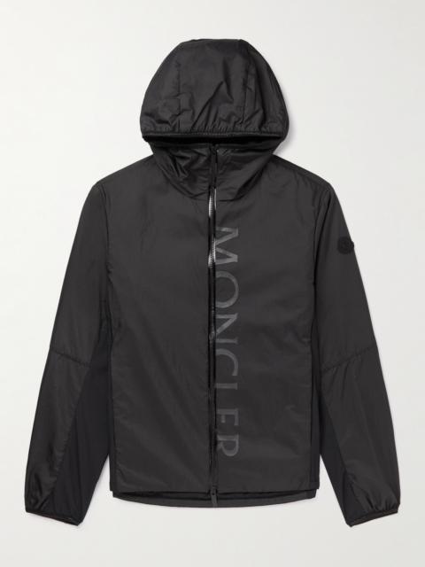 Moncler Ichiro Logo-Print Padded Nylon-Ripstop Hooded Jacket