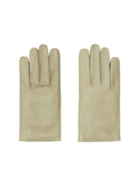 Burberry Equestrian Knight-motif leather gloves