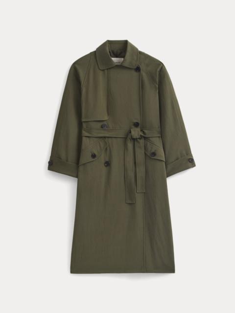 EVERLANE DRAPEY TWILL TRENCH