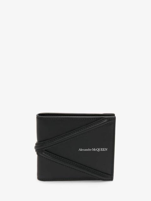 Alexander McQueen Men's The Harness Billfold Wallet in Black
