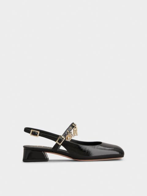 Roger Vivier Très Vivier Slingback Mary Janes in patent leather