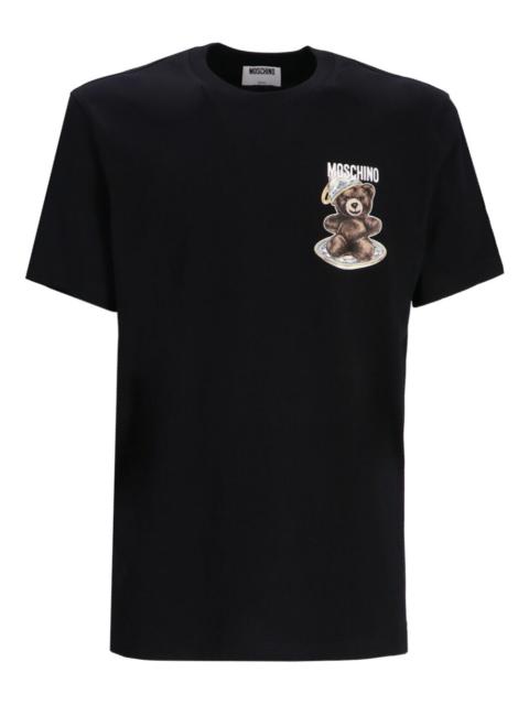 Moschino logo-print cotton T-shirt