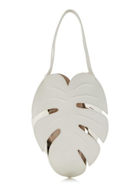 Palm Leather Bag white