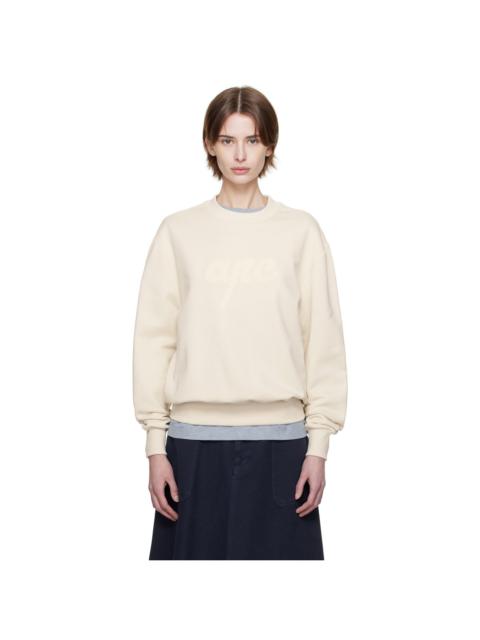 A.P.C. Off-White Ethan Sweatshirt