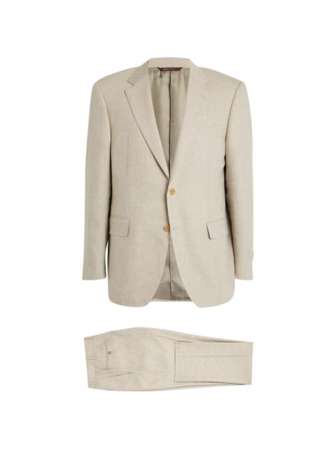 Linen-Wool Two-Piece Suit