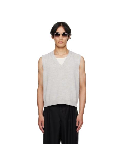 Maison Margiela Beige Knit Vest