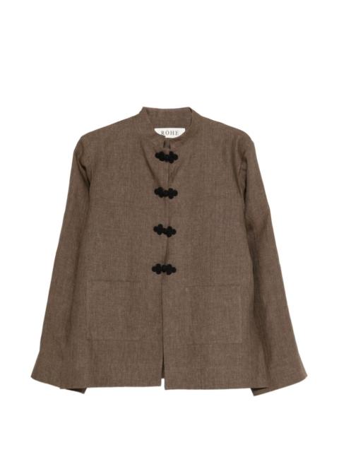 RÓHE appliqué pocket jacket