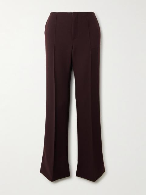 Chloé Pleated Wool Straight-leg Pants