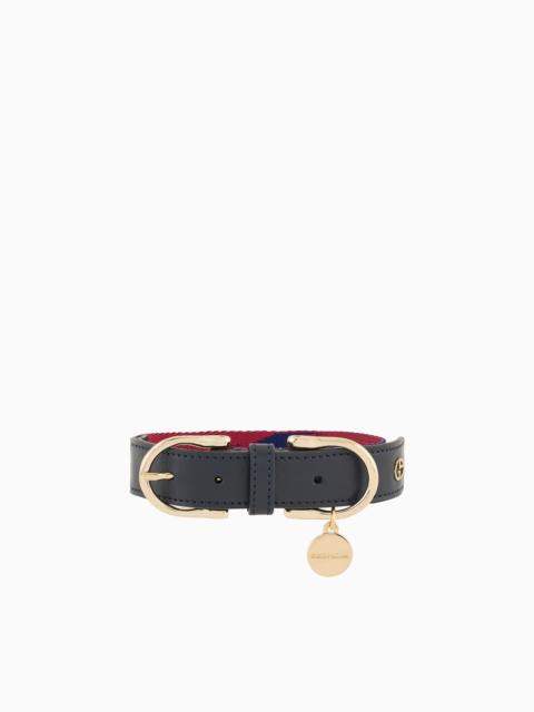 GIORGIO ARMANI Poldo X Giorgio Armani leather collar