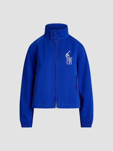 Polo Ralph Lauren Women's Embroidered Cotton Twill Jacket - Heritage Blue