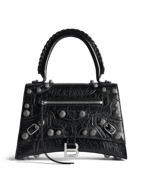 Women's Hourglass X Le Cagole Medium Handbag in Black