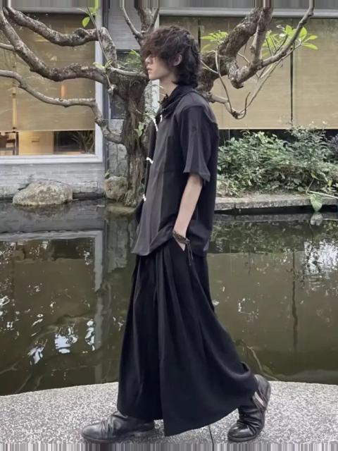 Yohji Yamamoto Vintage Ys For Men Rayon Hakama Pants