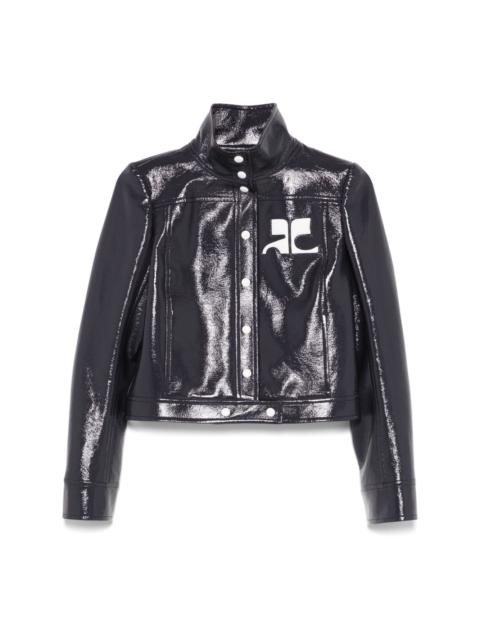 courrèges Reedition Vinyl jacket