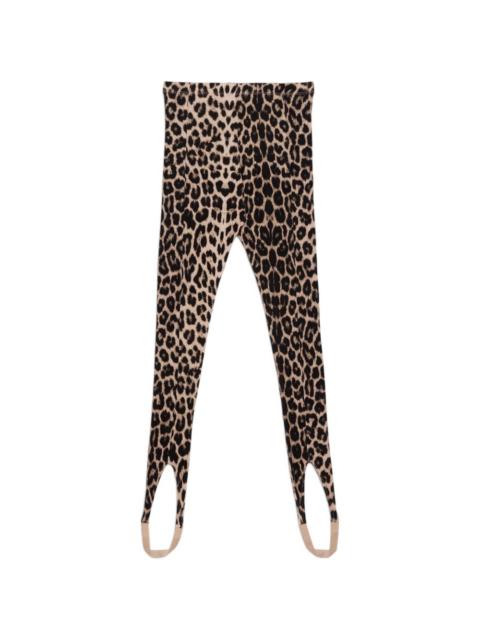 BASERANGE Sync leopard-print leggings