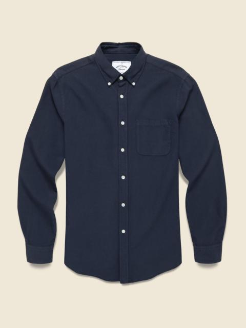 Portuguese Flannel Belavista Oxford Shirt - Navy