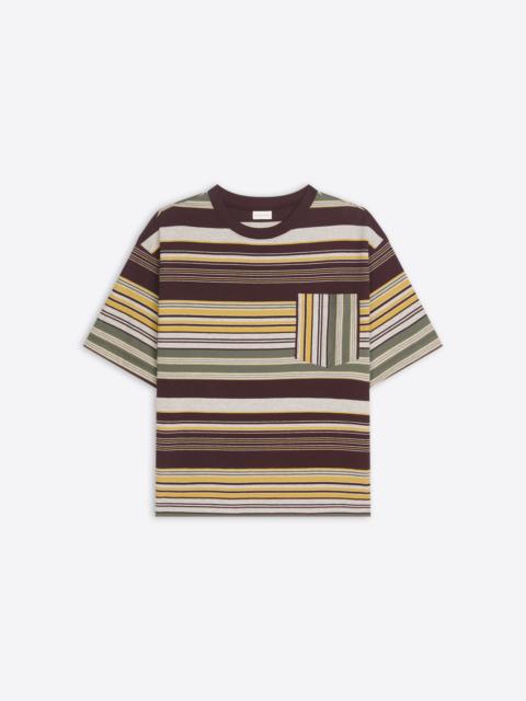 Dries Van Noten STRIPED COTTON TEE
