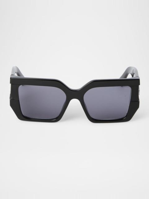 Off-White Men's Dover Acetate Square Sunglasses