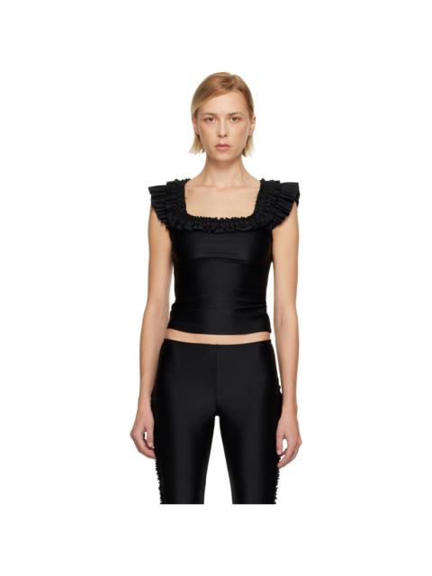 SANDY LIANG Black Kale Tank Top