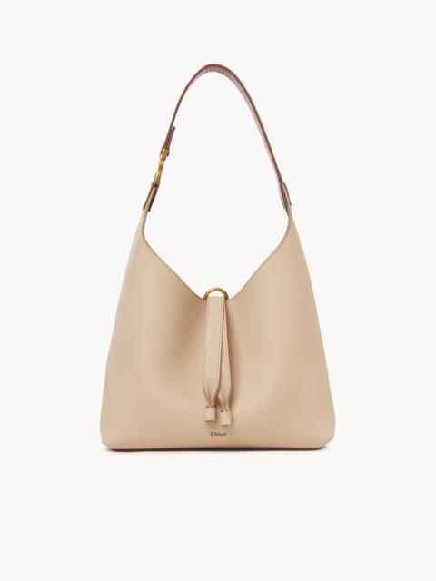 SMALL MARCIE HOBO BAG IN GRAINED LEATHER