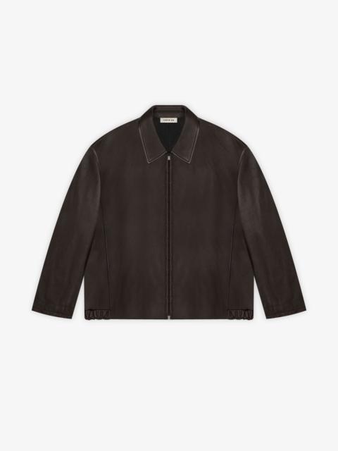 Fear of God Leather Rider Jacket