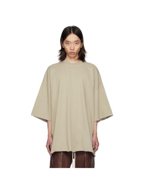 Tシャツ・カットソー RICK OWENS OVERSIZED  T POWDER GREY COTTON T-SHIRT Gray Tommy T-Shirt by Rick Owens on Sale