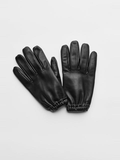 Our Legacy Rider Glove Black Nappa Leather