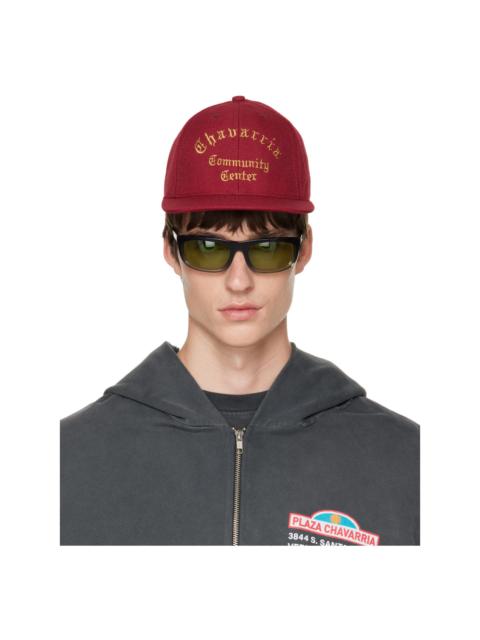 WILLY CHAVARRIA Burgundy 'Chavarria Community Center' Cap