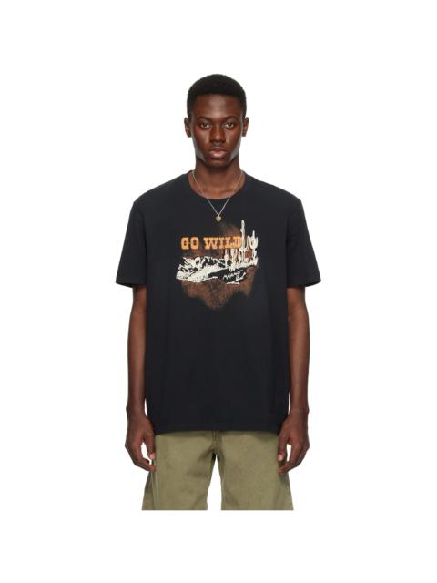 【関税込み】Isabel Marant ブラック Honore Tシャツ HONORE T-SHIRT Man black | ISABEL MARANT Official online store