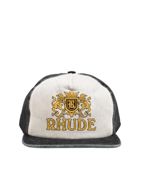 Rhude CRESTA DENIM HAT/BLK CRM