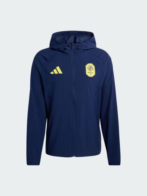 adidas Nashville SC Tiro Tech Full Zip Windbreaker