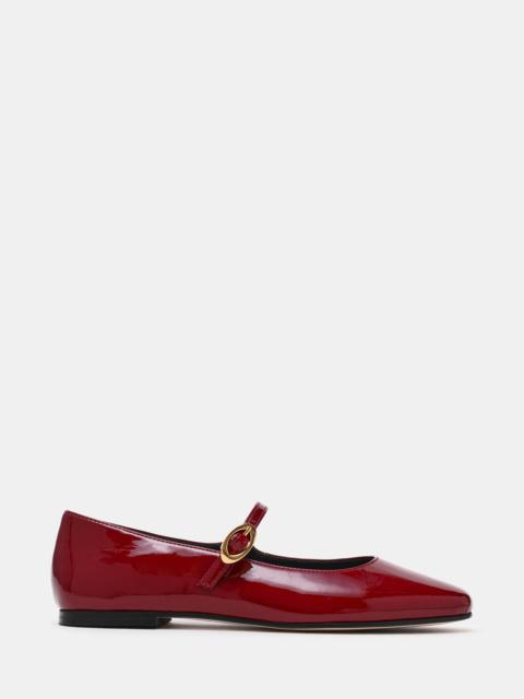 STEVE MADDEN LOLLI BURGUNDY PATENT