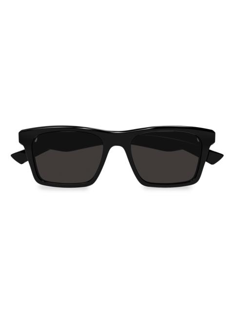 Alexander McQueen Men's AM0472S 53MM Square Sunglasses - Dark Grey Black