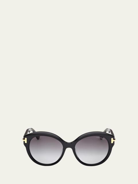 TOM FORD Icon Collection Round Sunglasses