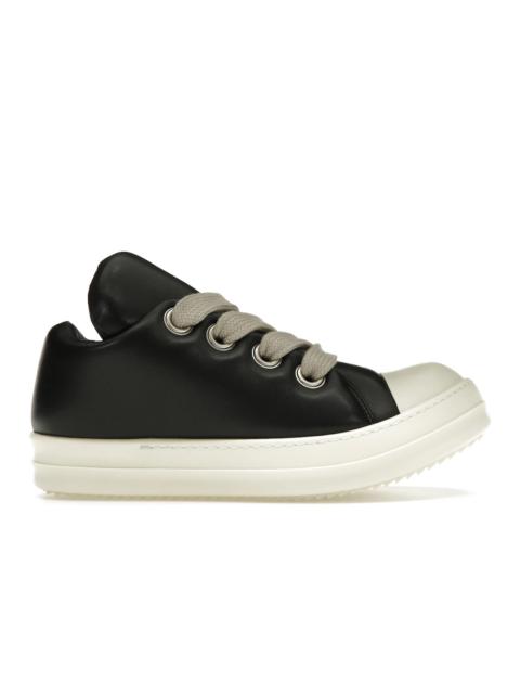 Rick Owens Jumbo Lace Padded Sneaks Low Black Milk