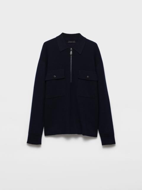 Prada Cashmere polo shirt